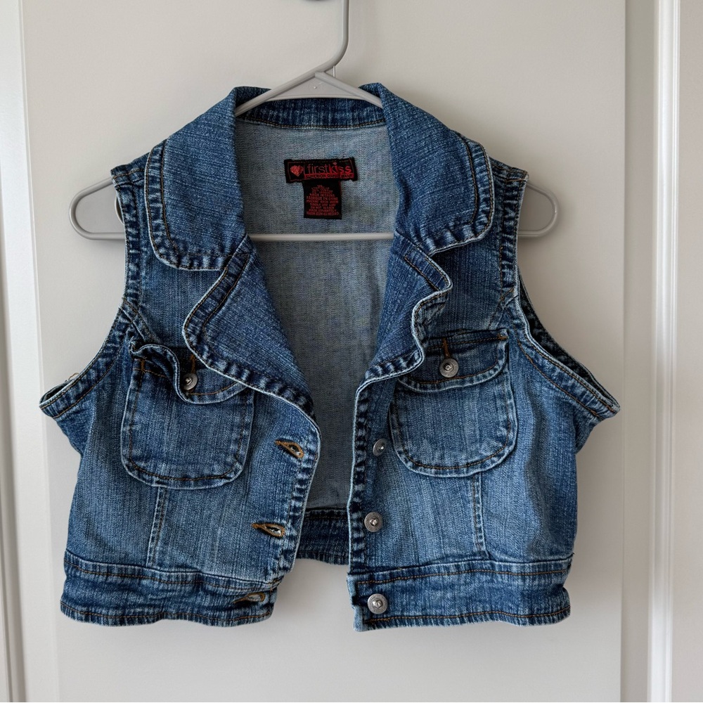 Vintage Denim Vest